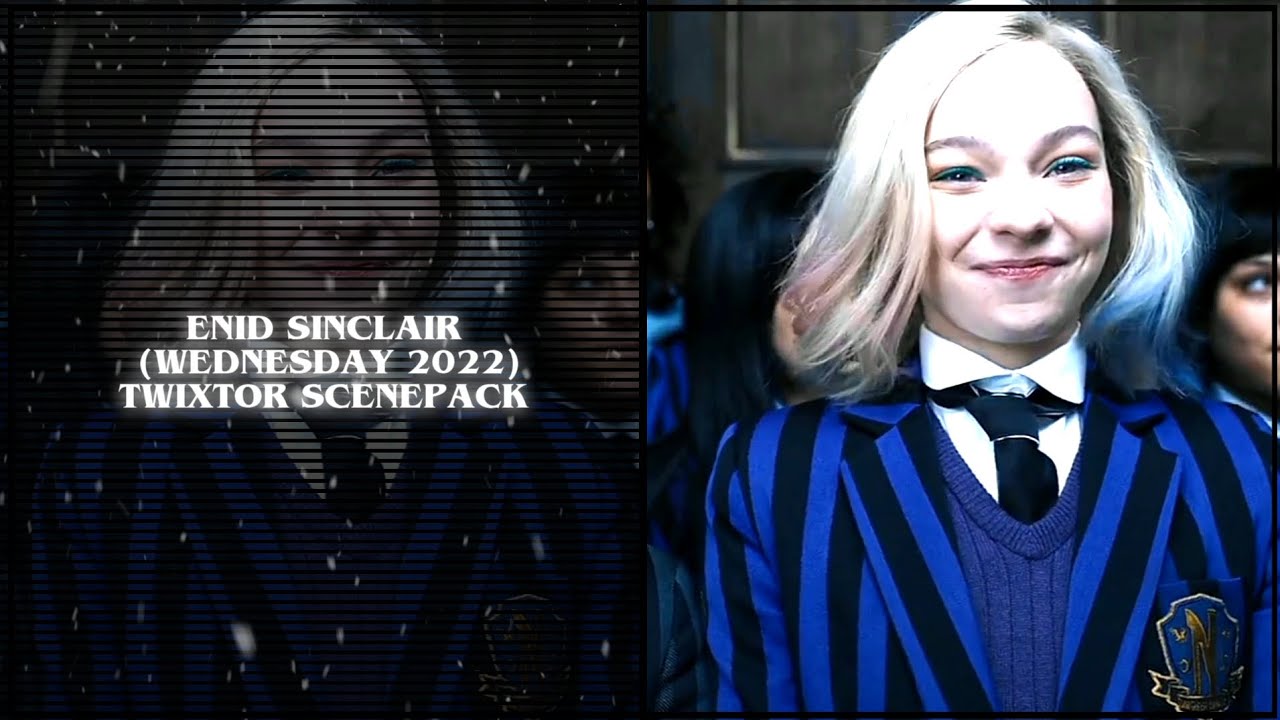 Enid Sinclair (Wednesday 2022) twixtor scenepack