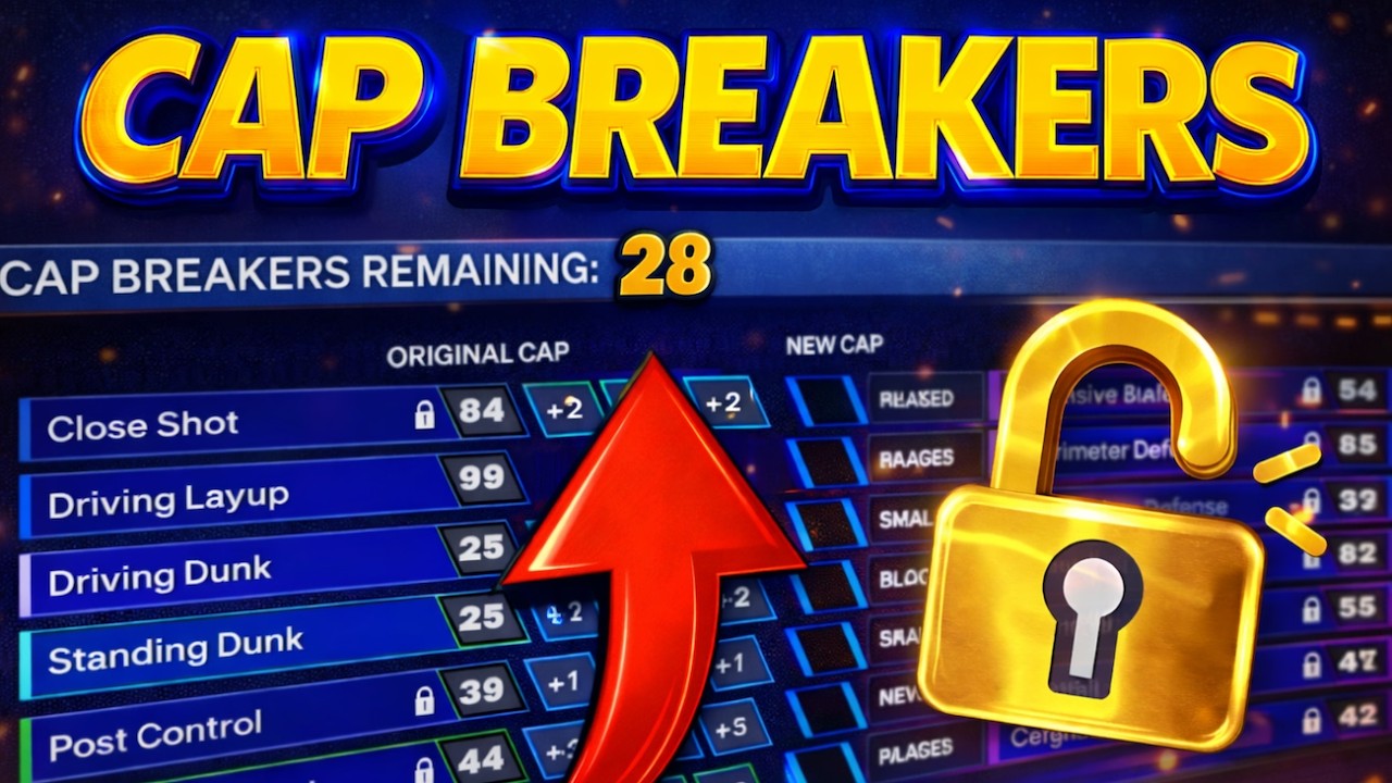 How to Get Cap Breakers 2K26 😱 NBA 2K26 ALL +28 Cap Breakers FAST!