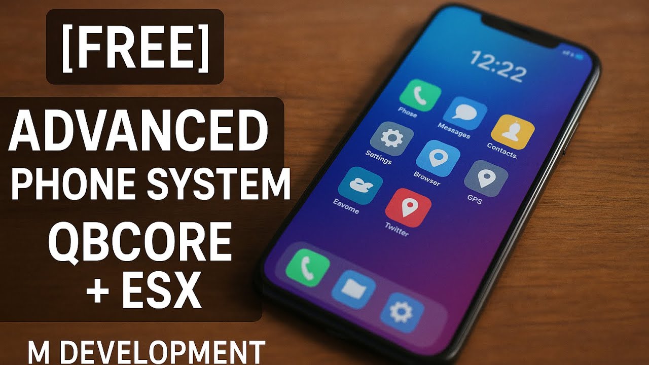 [FREE] 📱 Advanced Phone System | QBCore + ESX | MJ DEVELOPMENT