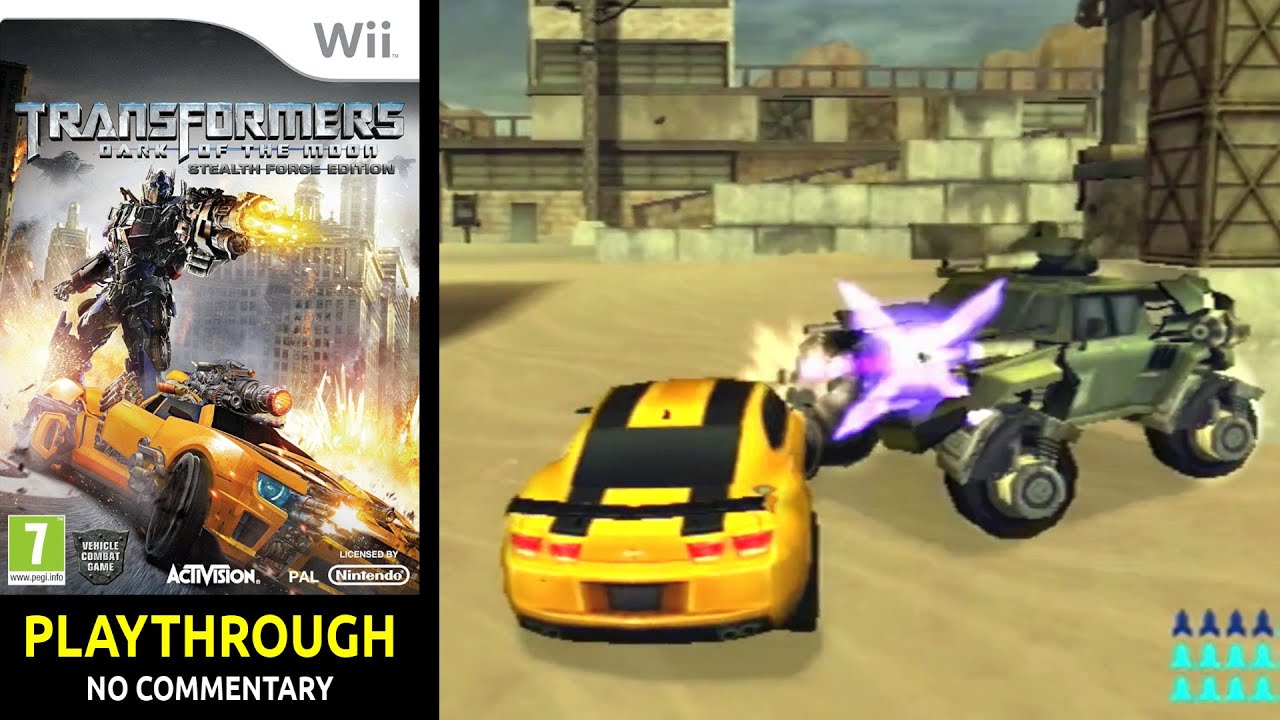 Transformers: Dark of the Moon - Stealth Force Edition (Wii) - Playthrough - No Commentary