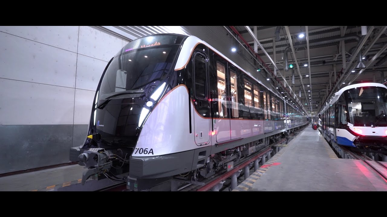 New CAF Inneo metros for STIB, Brussels