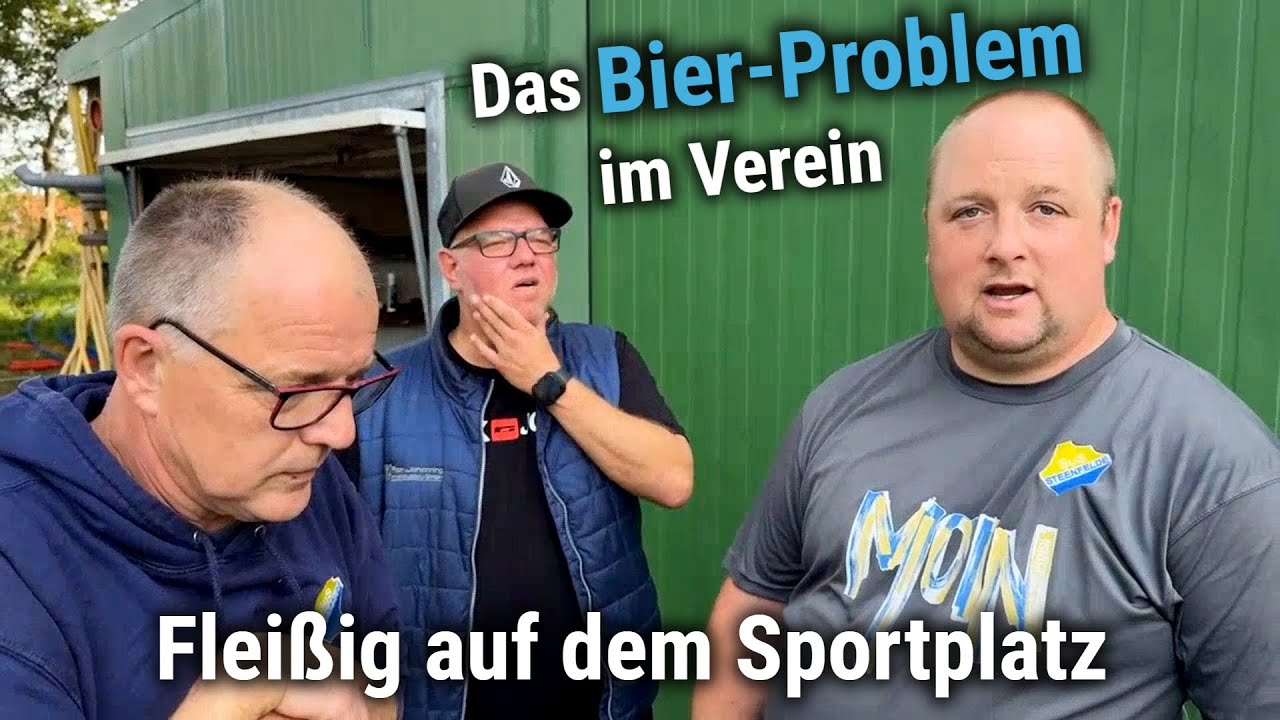 Das Bier Problem im Verein 😆 Fleißig auf dem Sportplatz | Udo & Wilke