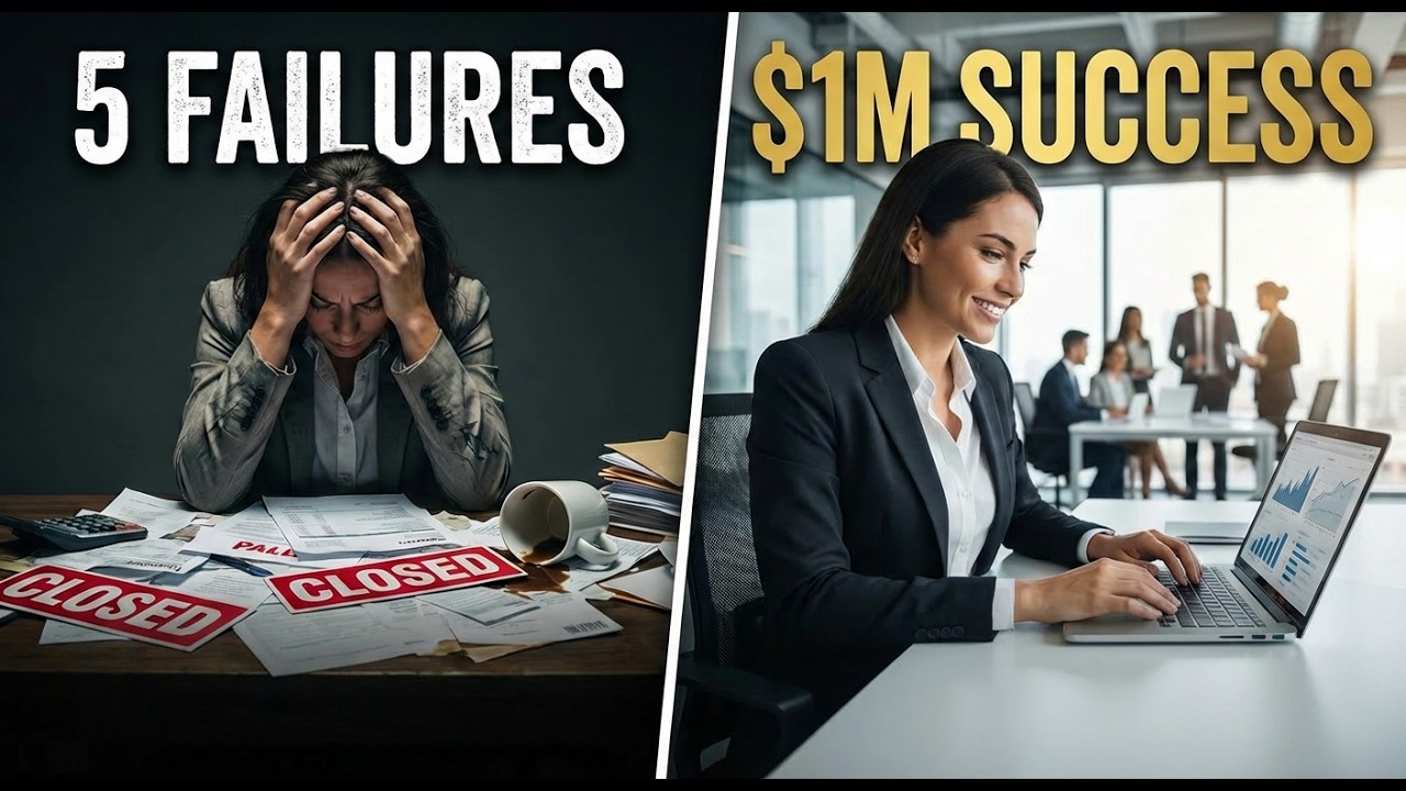 From 5 Failed Businesses to $1M: Emma's Comeback Story