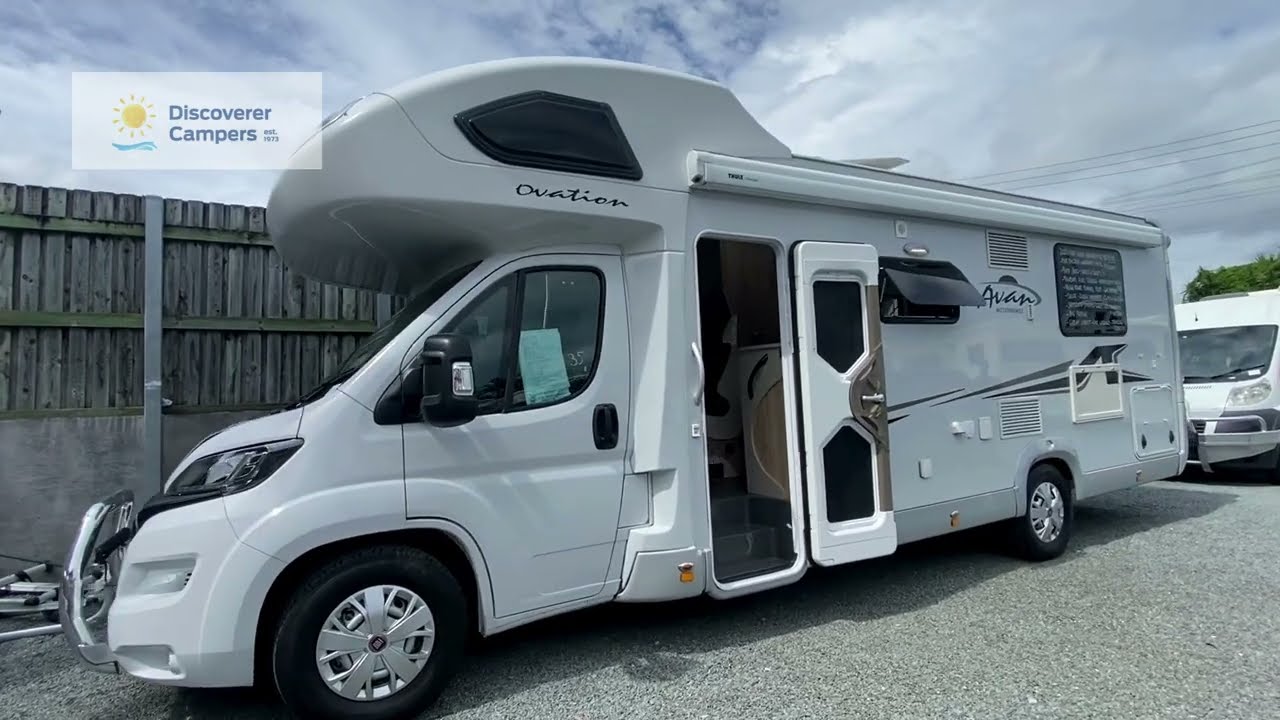 2023 Avan Ovation M6 Fiat Island Bed 4 Berth Motorhome