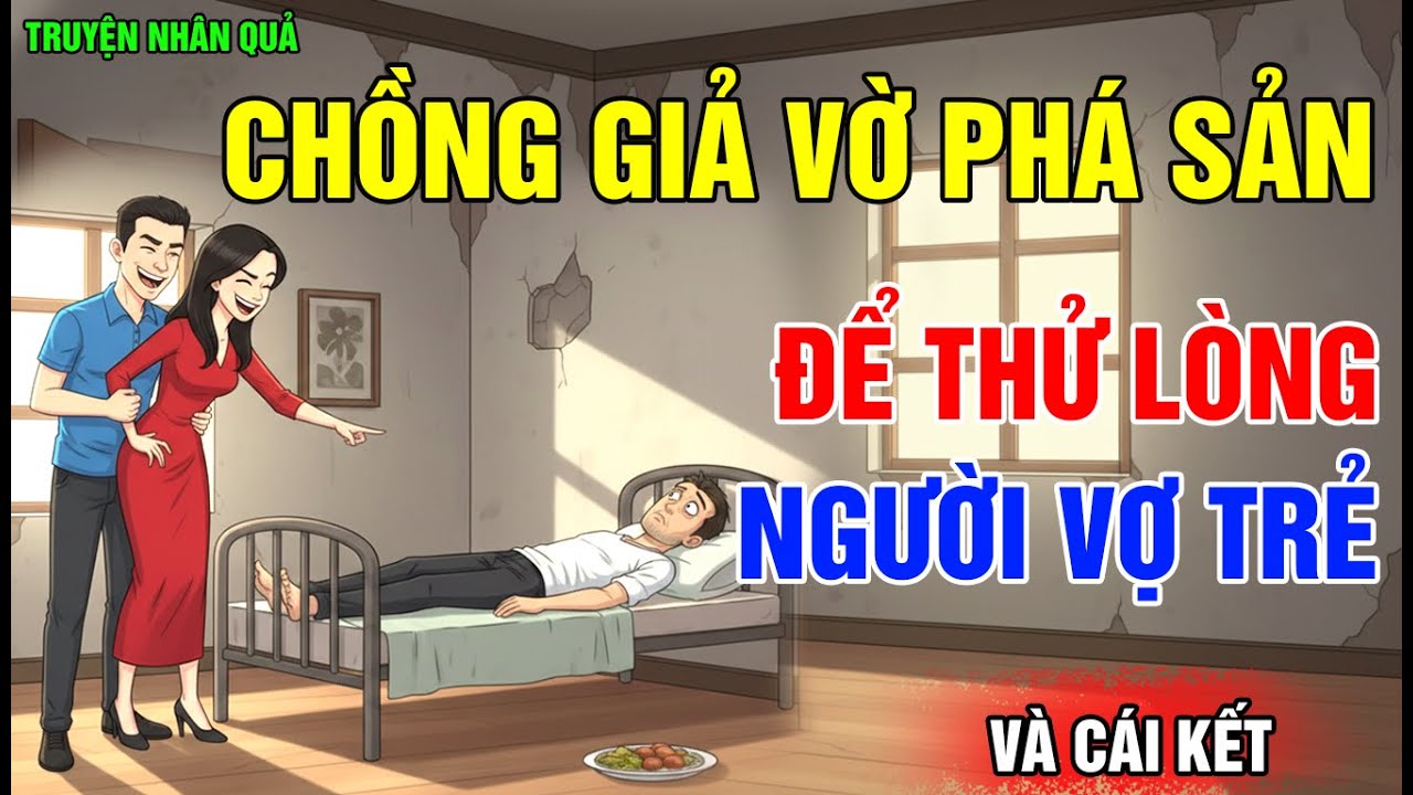 Chuyện Nhân Quả: Chồng Giả Vờ Phá Sản, Để Thử Lòng Vợ Trẻ Kém Gần 20 Tuổi, Và Cái Kết...
