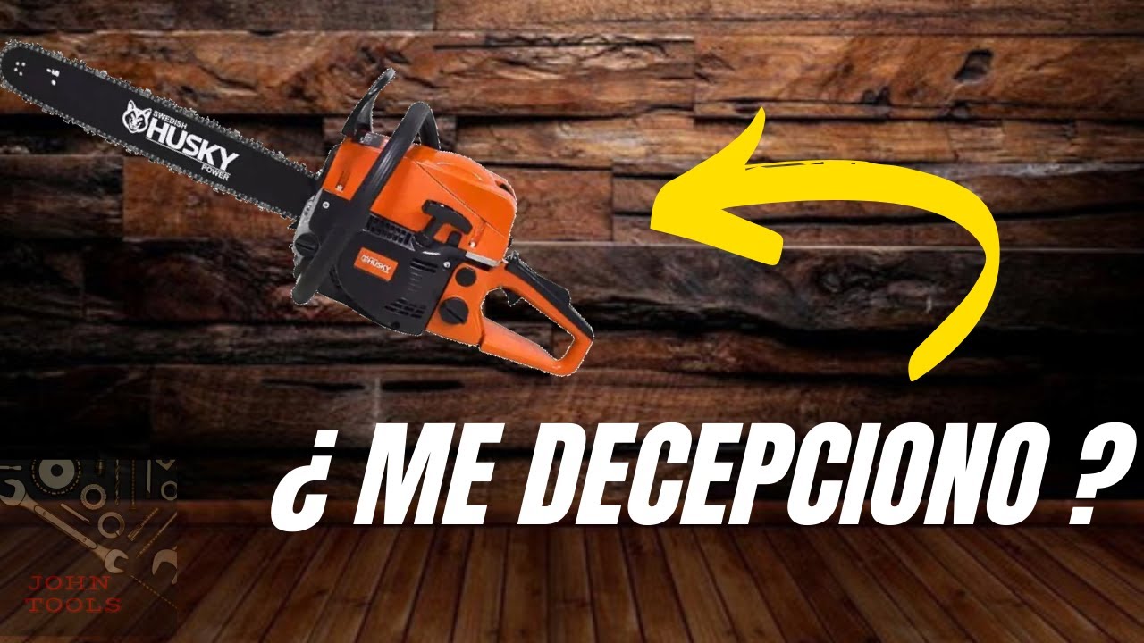 A PRUEBA LA MOTOSIERRA MAS BARATA / HUSKY HKM5220R