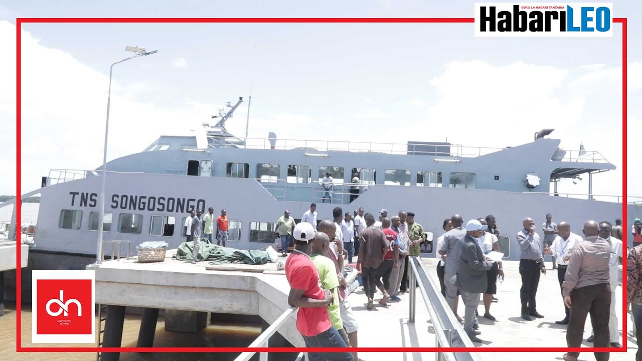 TNS Songosongo meli ya kisasa mwarobaini wa usafiri Mafia/ Mwonekano mpya bandari ya Nyamisati