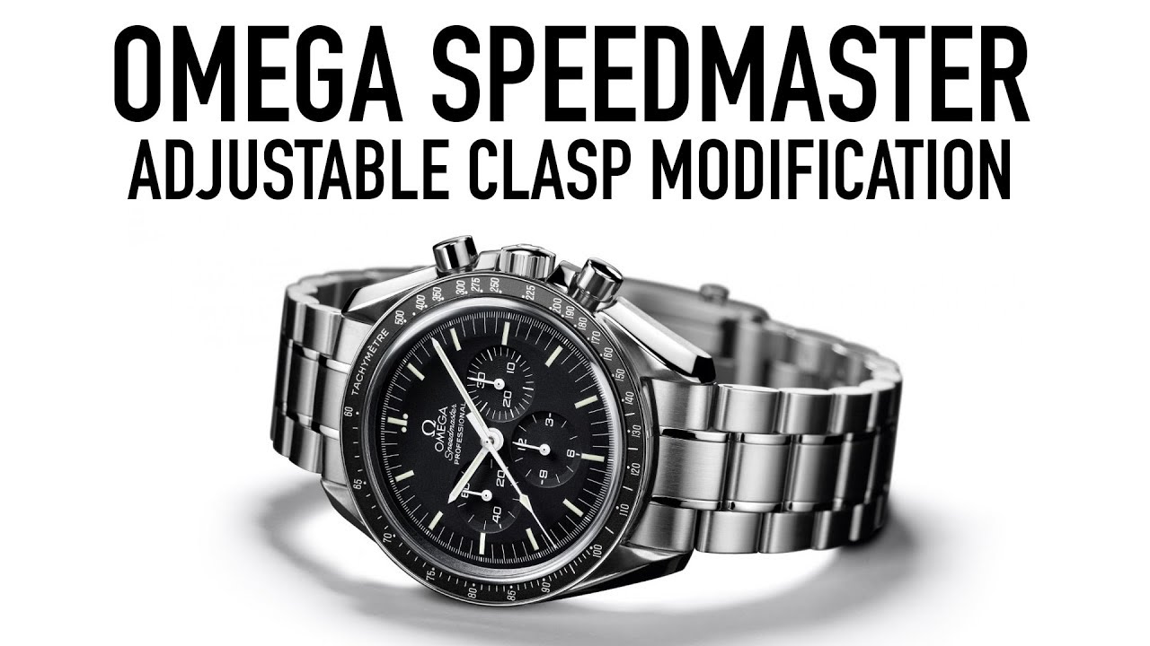 Обновление для Omega Speedmaster с регулируемой застежкой 117STZ001154