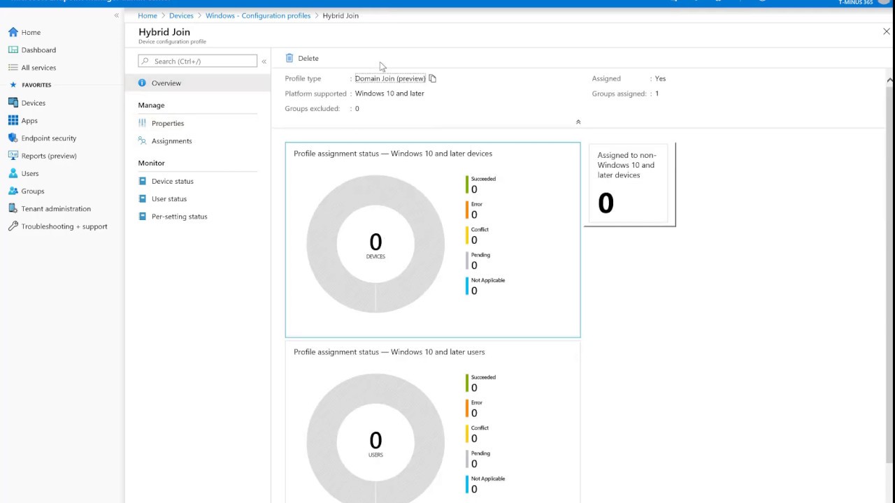 Гибридное подключение к Windows 10 Autopilot