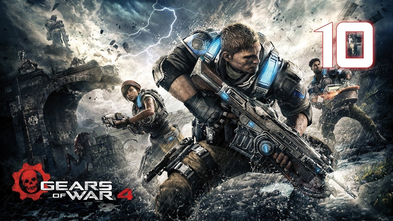 Gears of War 4 PC 100% Walkthrough 10 (Hardcore) |ACT 3-1| (Almost Midnight)