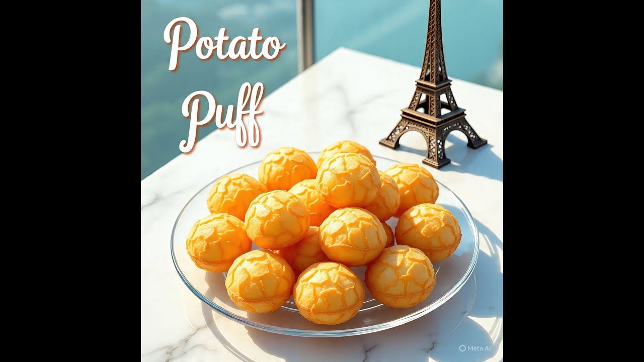 کرسپی Potato puff گھر پرصرف 10 منٹ میں بنائیں! 😍افطاری اور شام کی چائے کے وقت کا بہترین اسنیک ☕