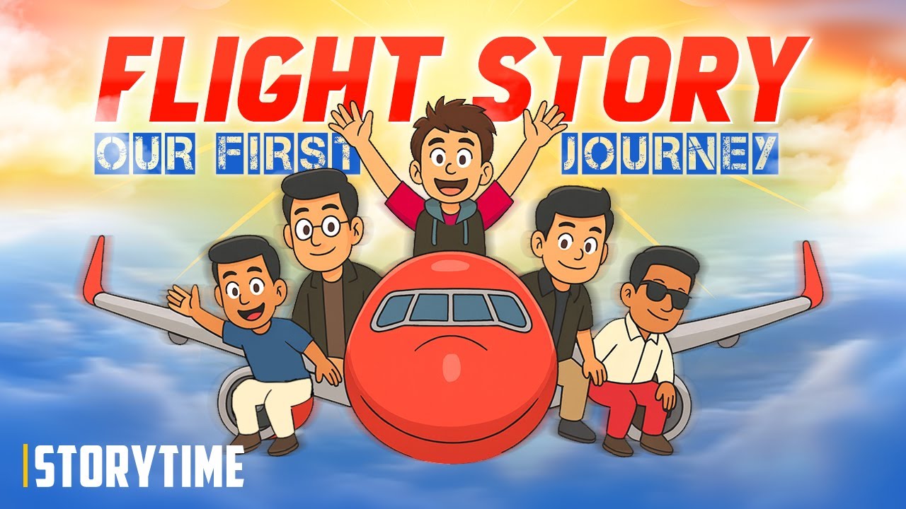 Flight Story - Our First Journey  | Telugu Storytime