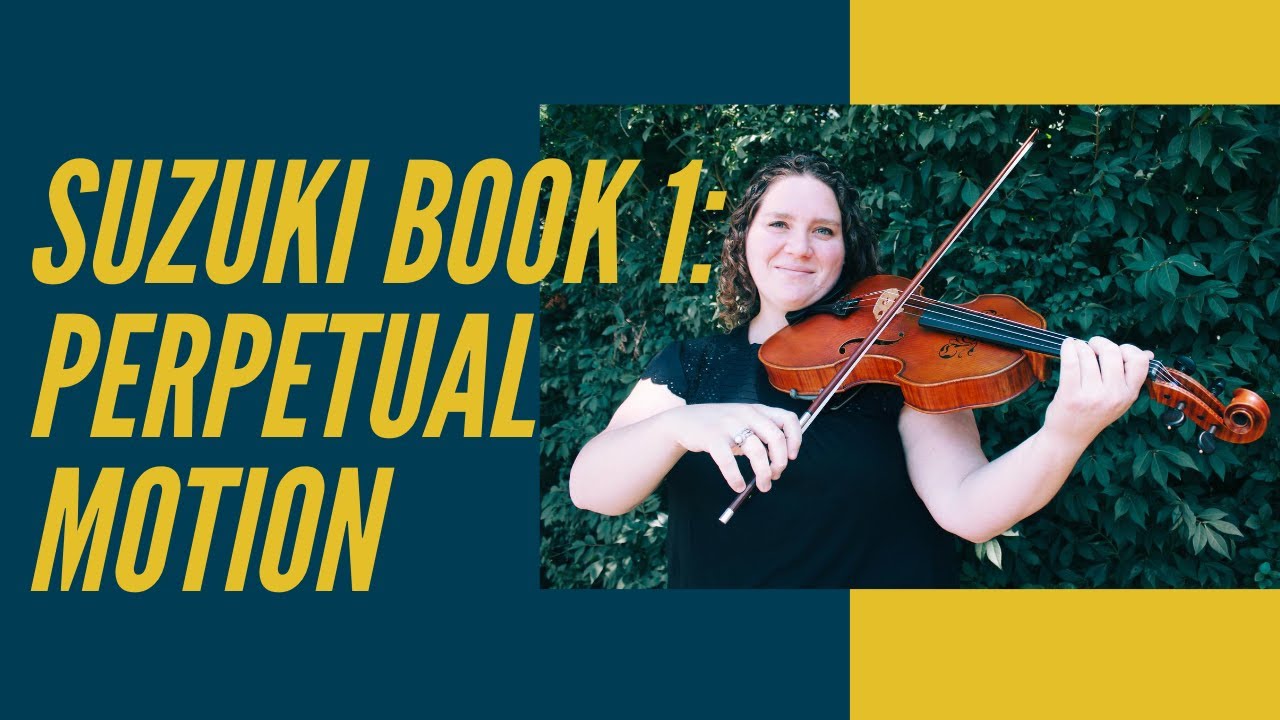 Perpetual Motion- Suzuki Book 1 for Viola