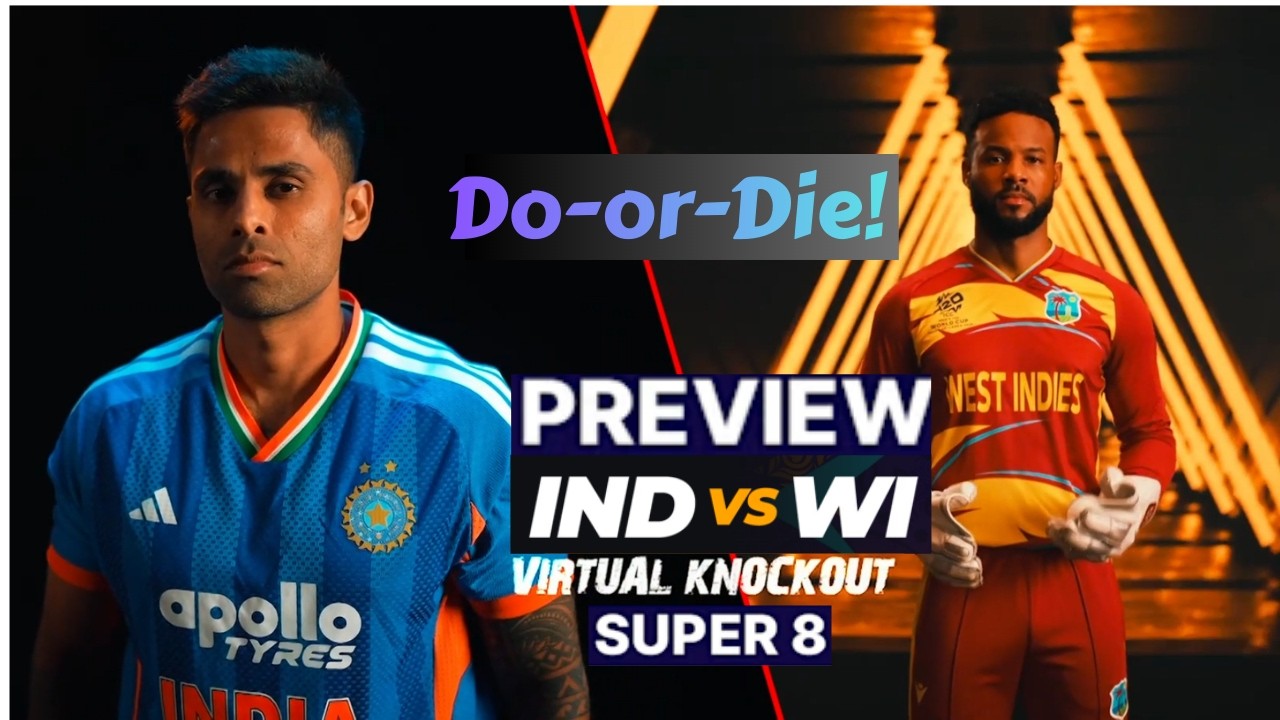 Do-or-Die! IND vs WI Super 8 Preview: Virtual Quarter-Final Clash at Eden Gardens #indvswi #wivsind