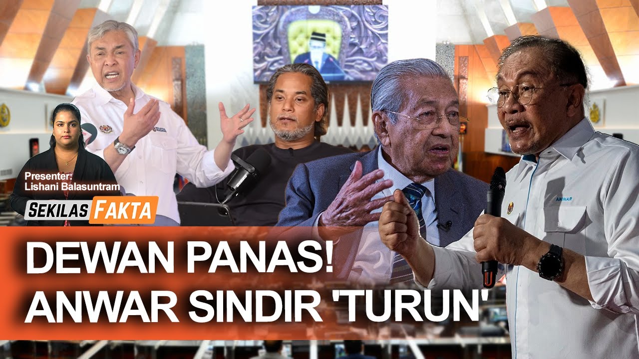Dewan Panas! PM tegur Rosol, Anwar sindir ‘turun’ ,Zahid nafi restu KJ | SEKILAS FAKTA