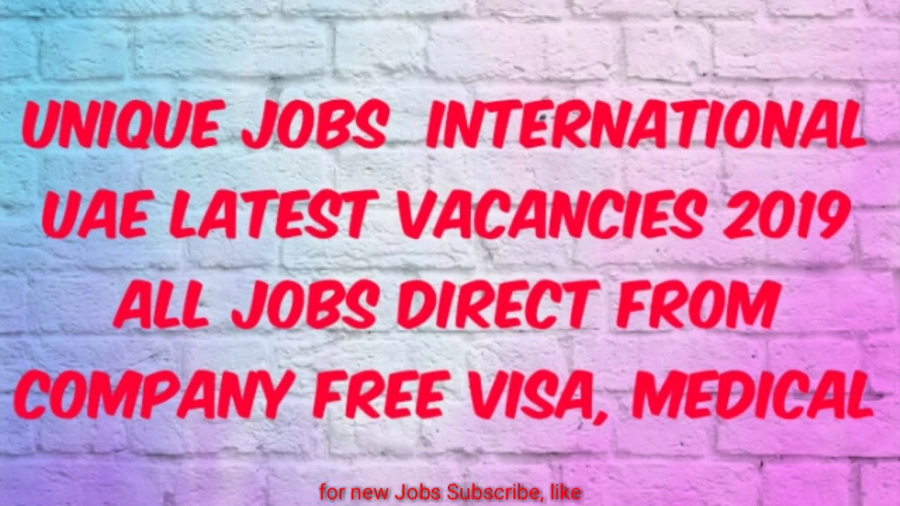 Dubai jobs 2019 online apply | walk interview in Dubai 2019 | Dubai jobs for freshers 2019 | Hindi