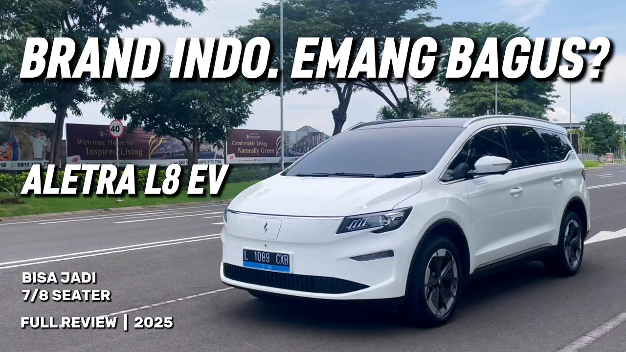 MPV 8 SEATER DARI INDONESIA! | ALETRA L8 FULL REVIEW