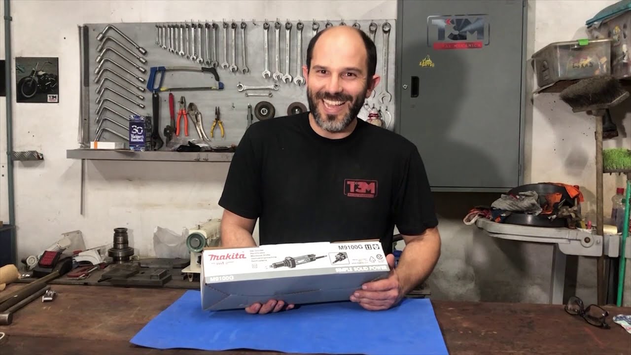 Review - Retífica manual Makita
