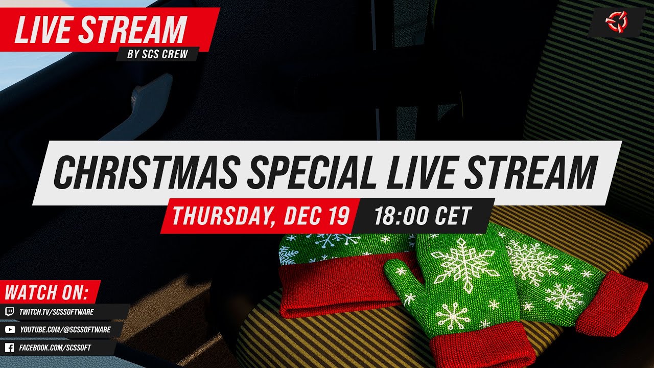 Christmas Special Live Stream 2024 🎄🚛