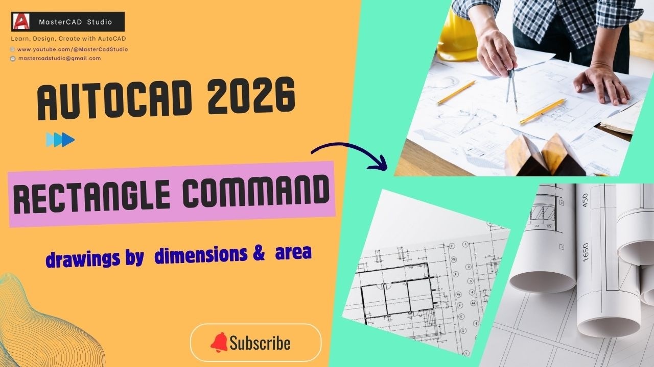 AutoCAD Rectangle Command Tutorial in Hindi | All Methods Explained