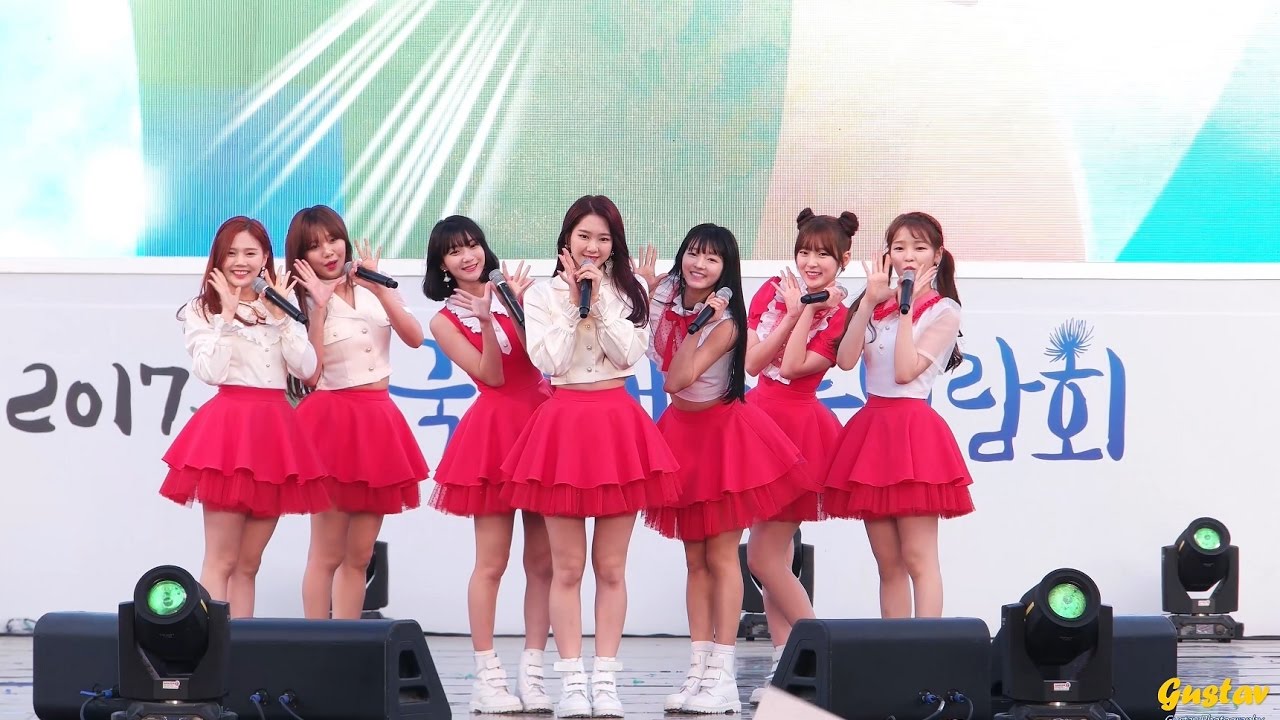 [직캠/FANCAM] 170507 오마이걸(Oh My Girl) 컬러링북(Coloring Book), A-ing, 윈디데이(Windy day) @ 완도 국제 해조류 박람회