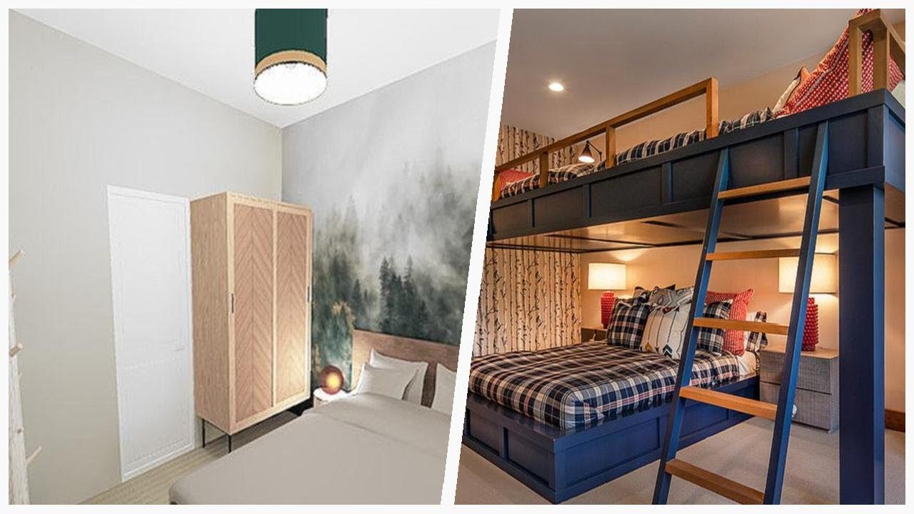 75 Rustic Wallpaper Bedroom Design Ideas You'll Love 😊