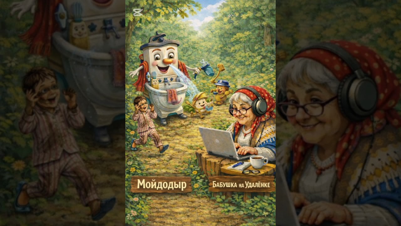 Сказка на ночь, сказки перед сном, детские сказки, Сказка «Мойдодыр» Аудиосказка