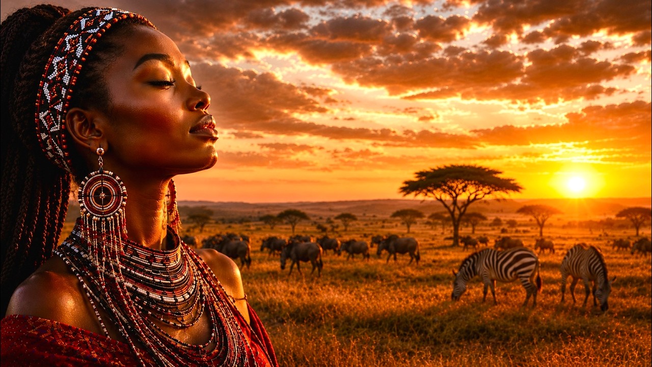 Maasai Mara &mdash; Healing African Music for Inner Peace & Relaxation | 2 Hours