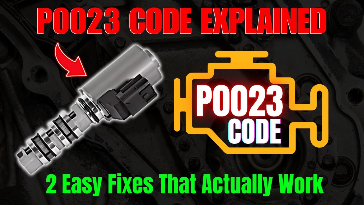 P0023 Code Explained: 2 Easy Fixes That Actually Work ||