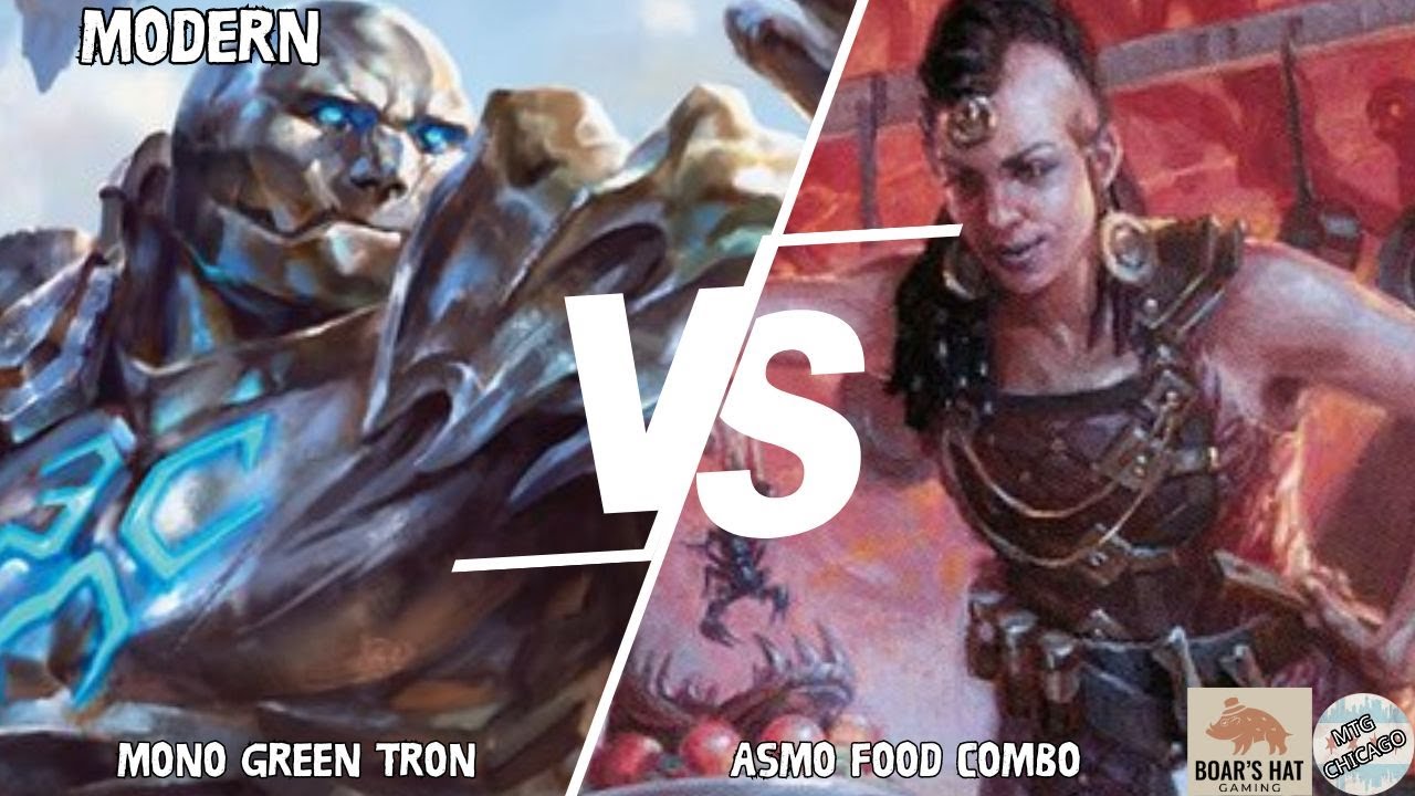 Mono Green Tron VS Asmo Food Combo [MTG Modern]