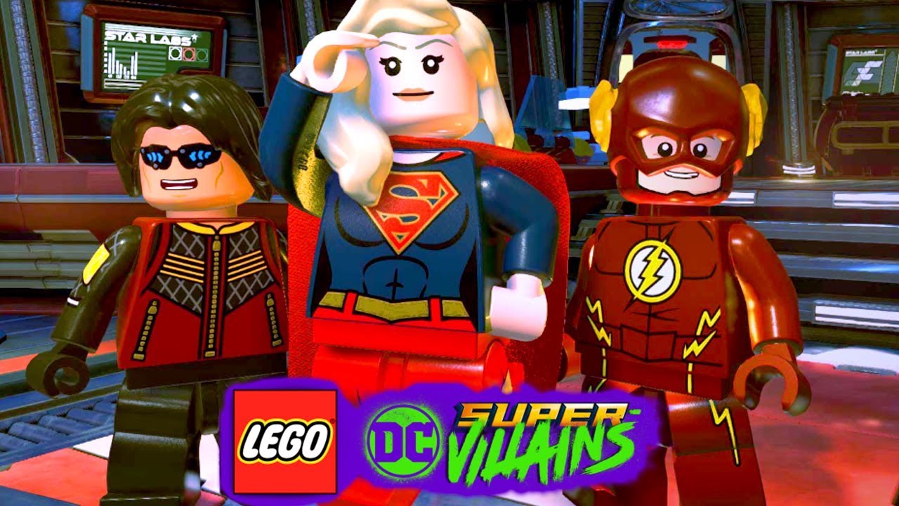 LEGO DC Super Villains #64 DLC HERÓIS DA TV MOSTRANDO OS PERSONAGENS Dublado EXTRAS