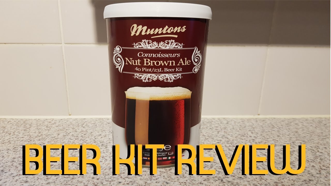 Muntons Connoisseurs - Nut Brown Ale beer kit review