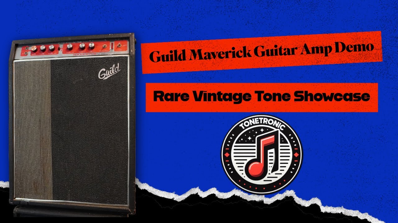 Guild Maverick Guitar Amp Demo | Rare Vintage Tone Showcase
