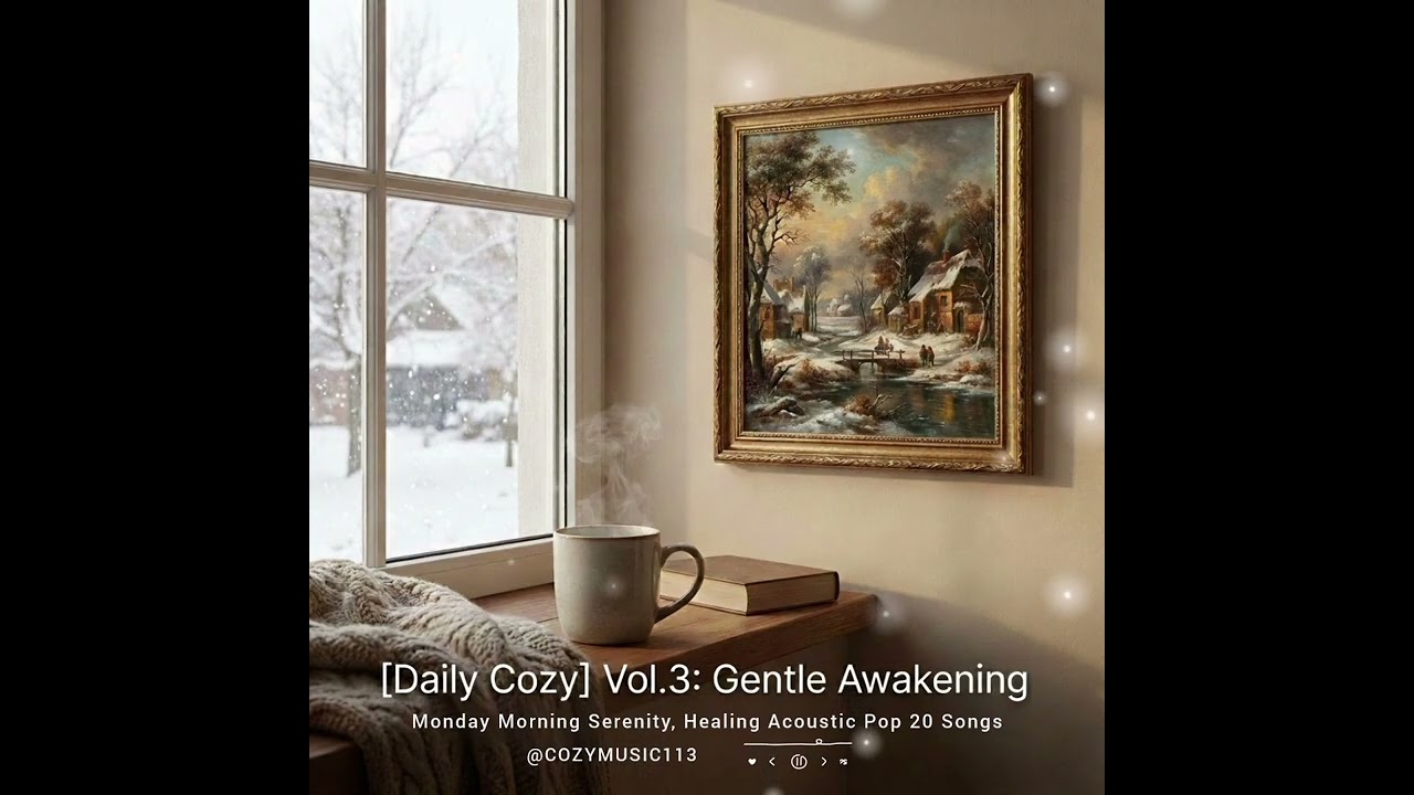 [Playlist] 월요일 아침, 평온함을 주는 힐링 어쿠스틱 팝송: Gentle Awakening, Monday Morning Serenity