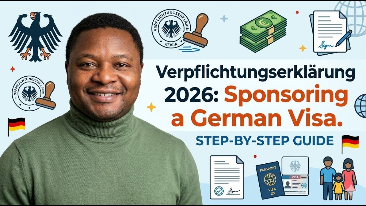 How to Sponsor a German Visa 2026: Verpflichtungserklärung Explained!