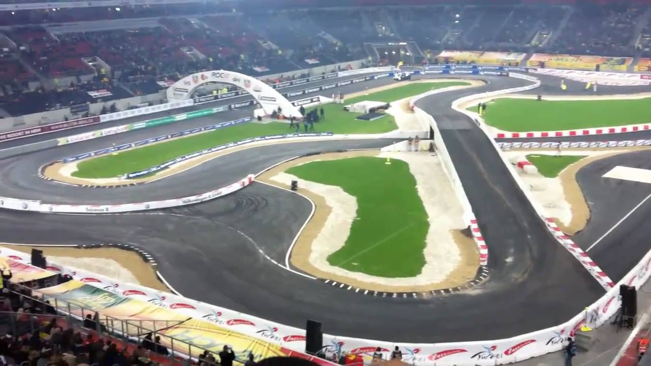 Sebastian Vettel vs. Michael Schumacher - Race of Champions 2010   [HD]