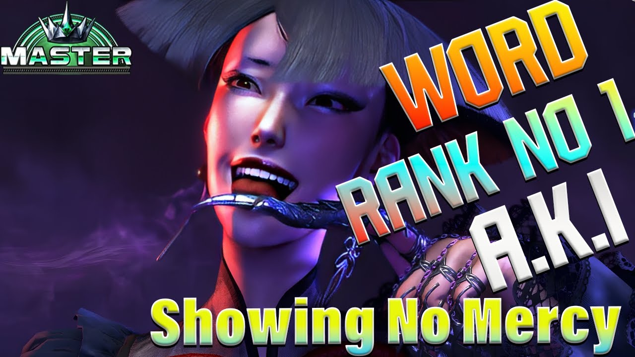 Street Fighter 6 🔥Word Rank No.1 (A.K.I) Showing No Mercy !