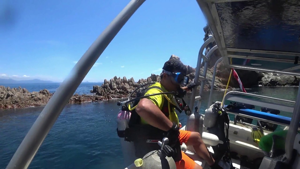 SCUBA Diving at Isla San Pedro Nolasco, San Carlos, Sonora, MX