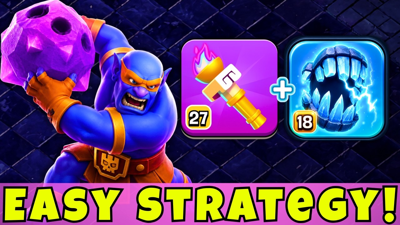 Destroying Legends League! 💥 TH18 Super Bowlers Best Attack Strategy (Clash of Clans)