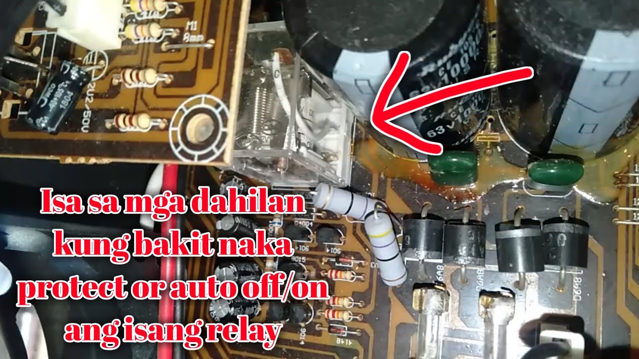 Isa sa mga dahilan kung bakit na protect at auto off/on pag nilalakasan ang volume