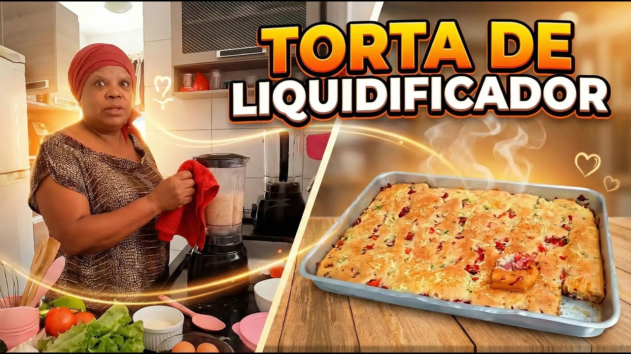 A mais perfeita torta salgada de liquidificador