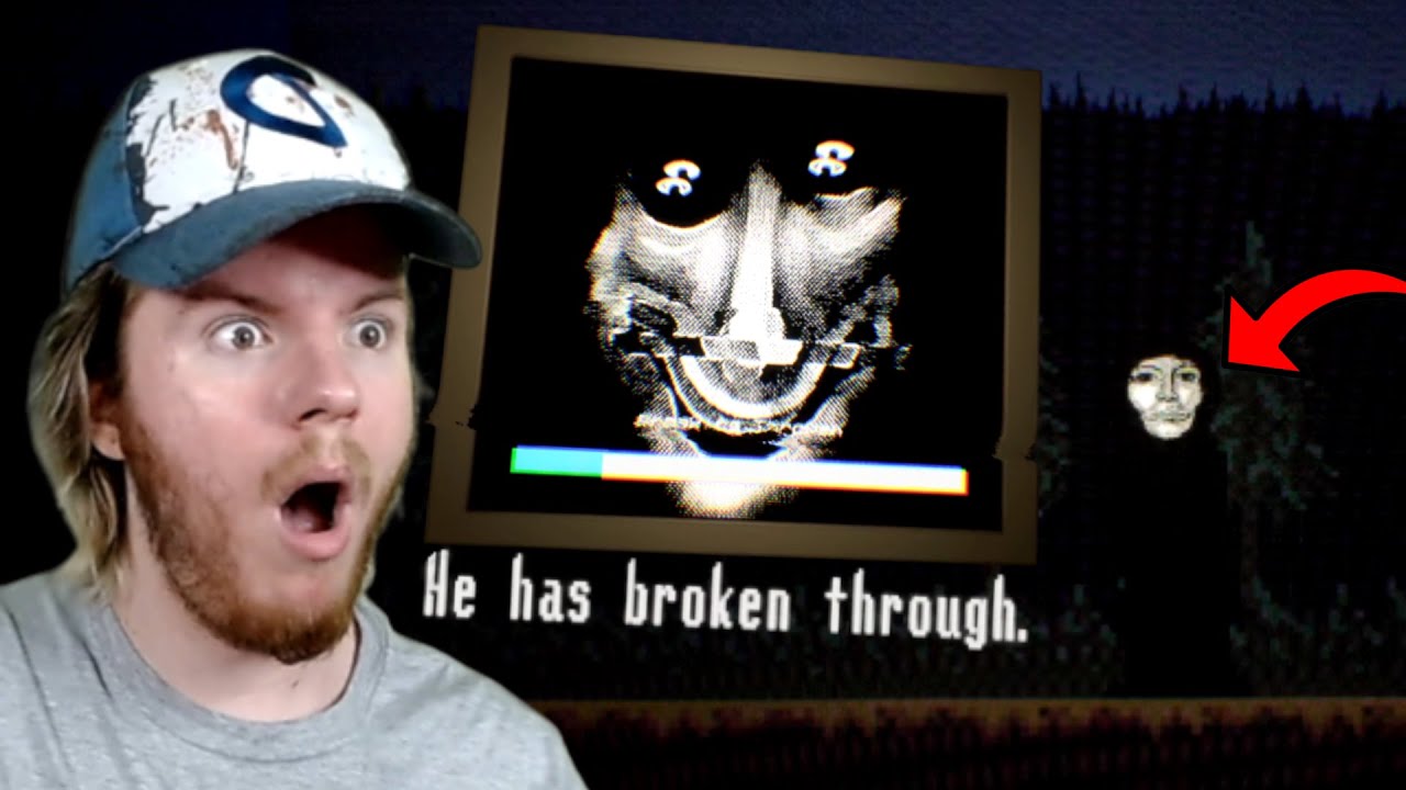 This is, truly, the scariest thing I've put myself through | BROKEN THROUGH (DISTURBING Horror Game)