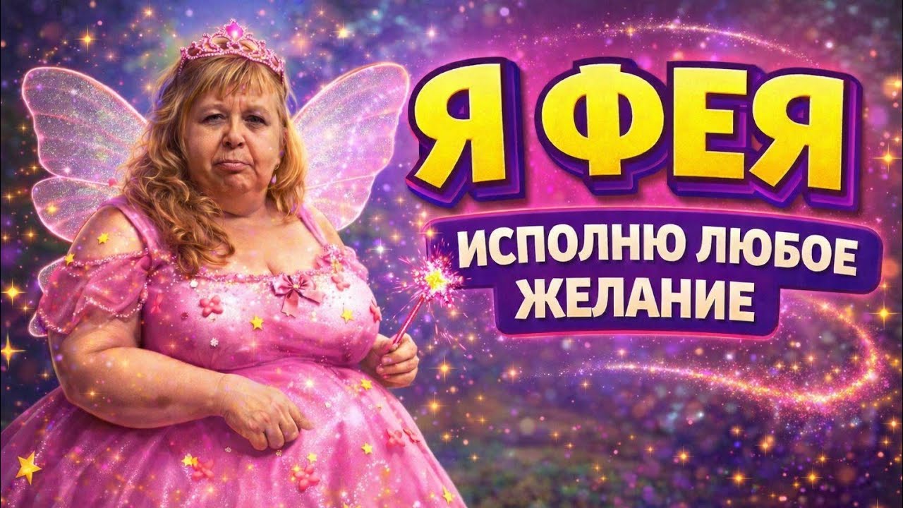 Я фея 😁 Исполню ваше любое желание 🪄
