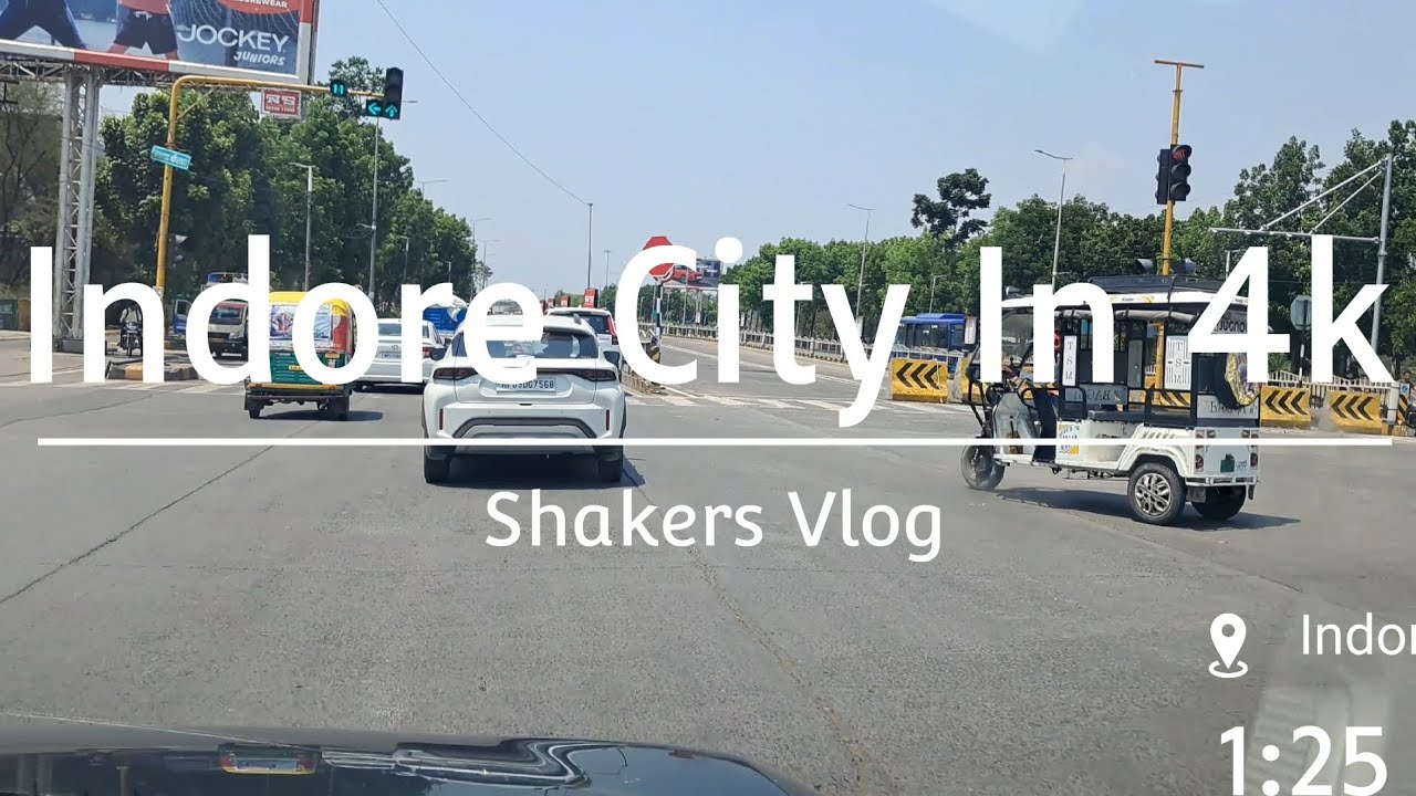 Indore City In 4k | Tata Punch Cng Experience | Samsung M34 4k | Agar Tum Mil Jao | Shakers Vlog