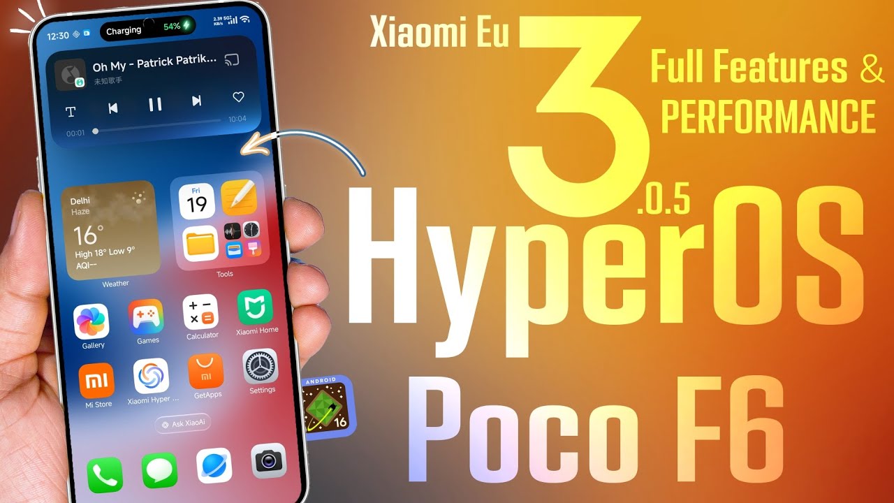 POCO F6 HyperOS 3 Eu Update Review, Better than Stock Performance and Stability?
