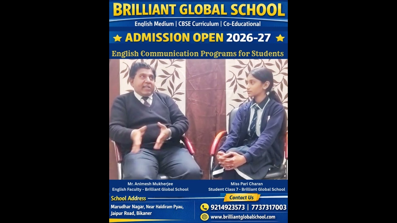 Brilliant Global School : English Communication Programs for Students