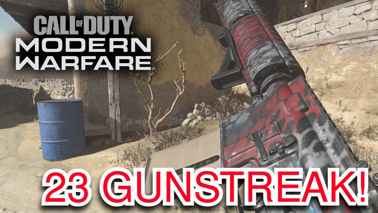I Reverse Boost in Modern Warfare - 23 Gunstreak on Azhir Cave!