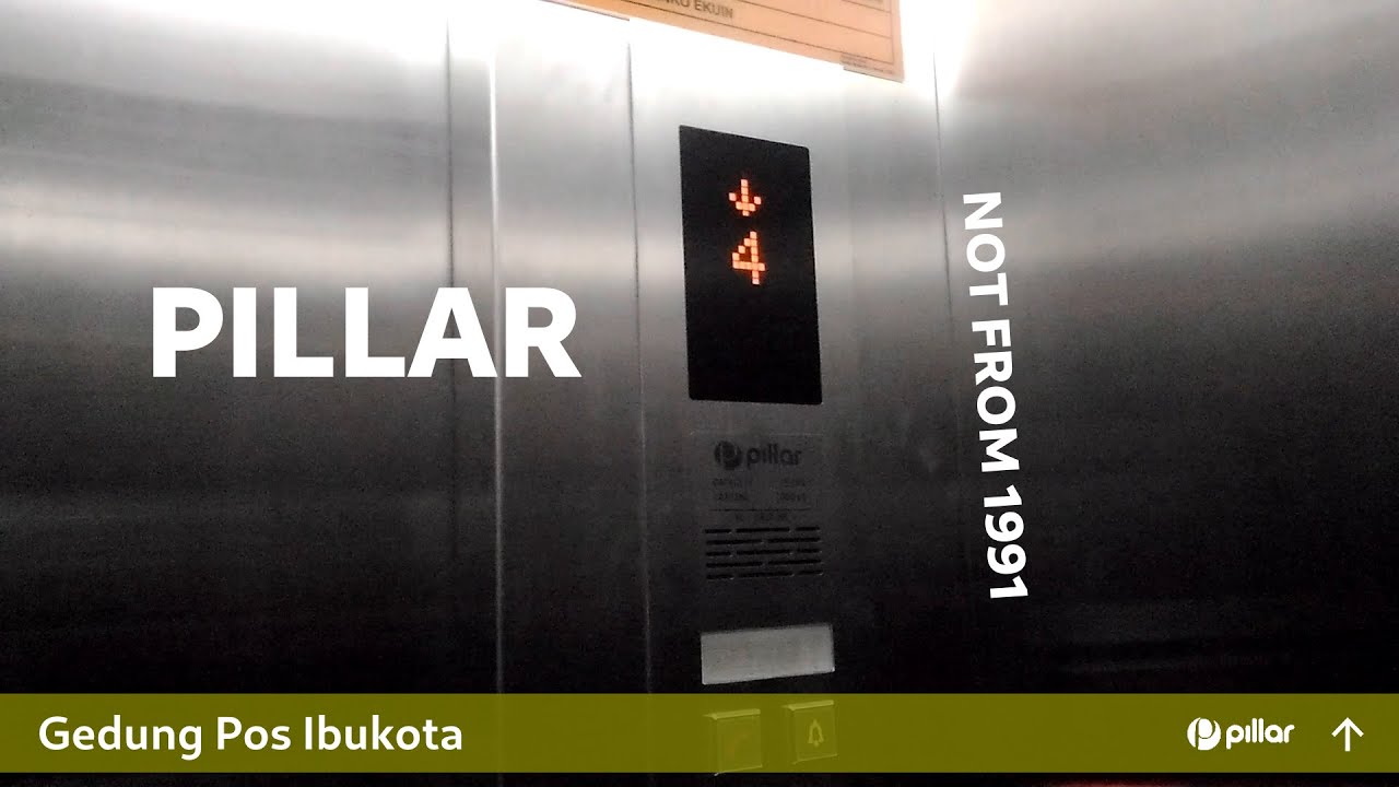 Pillar (former GoldStar?) Elevator &middot; Gedung Pos Ibukota, Central Jakarta (Lift C)