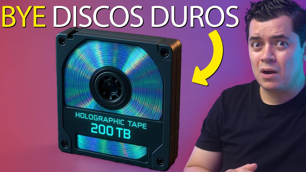 Adiós Discos duros NUEVA ERA: HOLOGRAFICA LLEGÓ | Protomdz