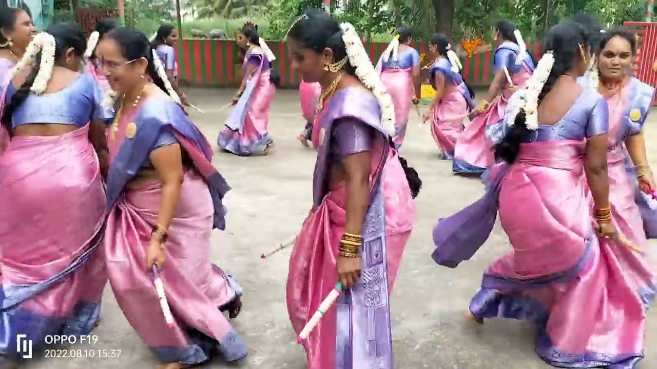 🧚⭐pallo pandugalu ✳️ kolatam song #kolatamtelugusongs #dancecover #devotion# enjoy panduga# youtube